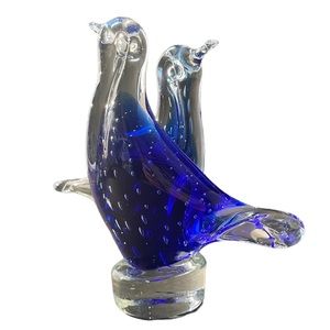 Italian Murano Glass Birds
